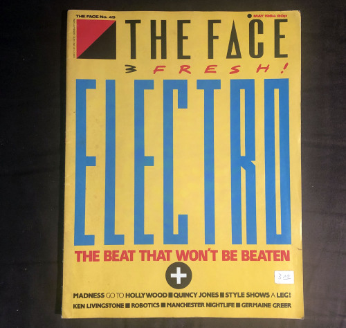 Vintage Magazine Cover #34:The Face, May 1984Designer: Neville Brody