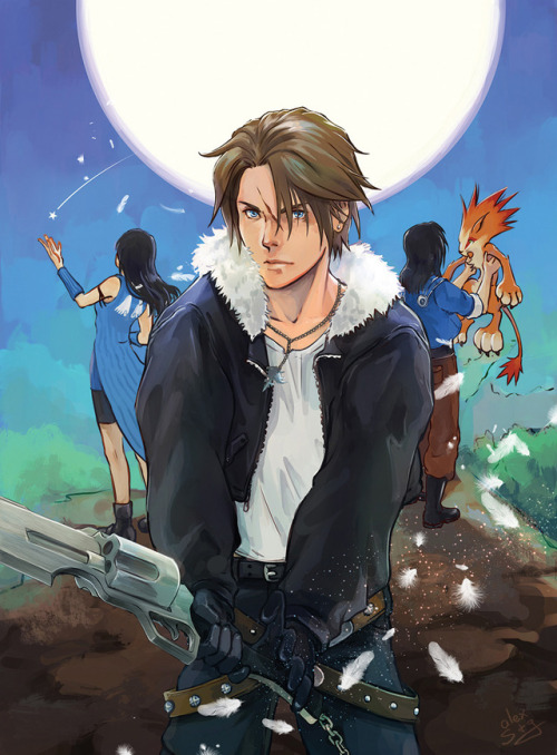 I&rsquo;ve wanted to draw Squall again for so long, and when I got into Lux Itineris, a fanzine to c