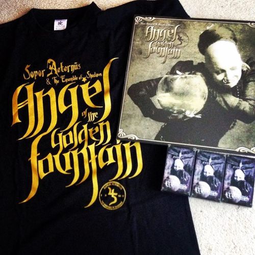 Limited edition shirt, signed and numbered vinyl and 3 boxes of incense. #soporaeternus #soporaetern