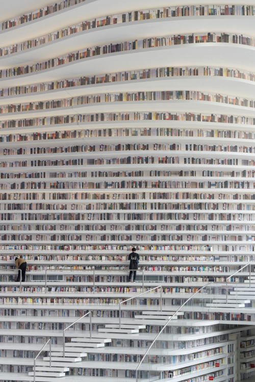 TIANJIN BINHAI LIBRARY by MVRDVMVRDV and Tianjin Urban Planning and Design Institute (TUPDI) have 