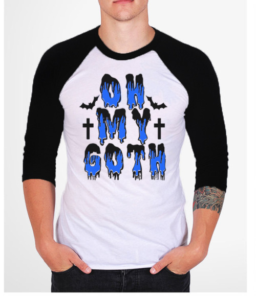 incontrolclothing:  Pastel goth graphic tshirt “Oh my Goth” พ.00