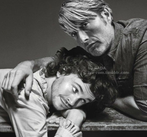 Mads and Hugh or Hannibal and Will.As you wish =)Please don’t remove or cut nickname. Don&rsqu