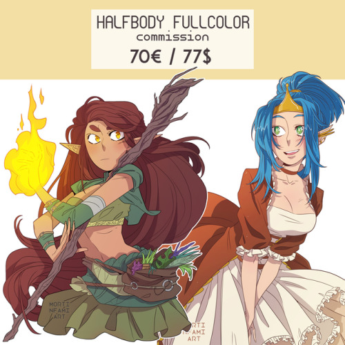 I made the new commission pricelist ♥You can also find it in the sidebar of my blog. Cheers! ~