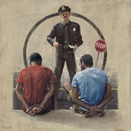 sinuousmag:  &ldquo;American Royalty&rdquo; by Sam Spratt commissioned by Childish Gambino S