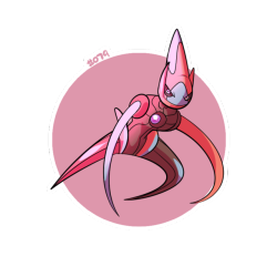 mametyramon:day 079: deoxys speed forme