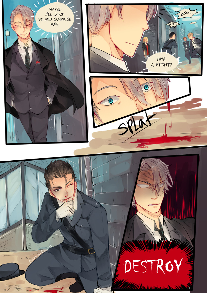 crimson-chains:  AAAAH!LOOK WHAT’S FINALLY HEREThe next part of the Mafia AU!DON’T