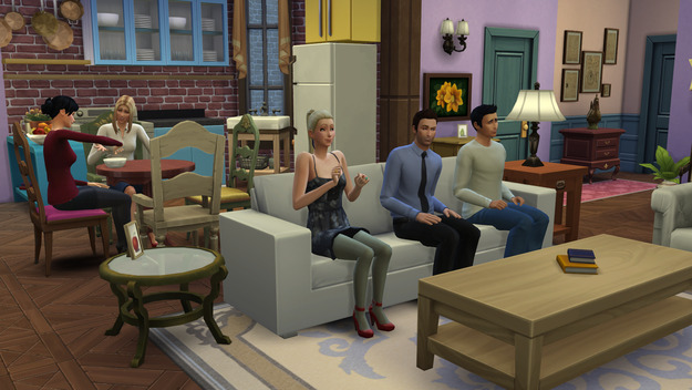 buzzfeedgeeky:  Some Genius Has Recreated “Friends” In The Sims 4 