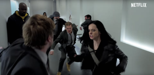 Few pictures from the brand new trailer for The Defenders !!!! 