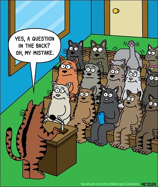 Cats, Beavers & Ducks — By Scott Metzger Cartoons