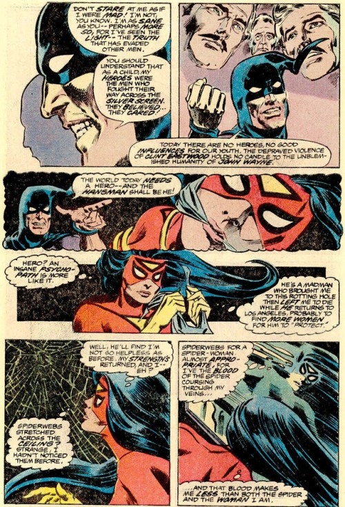 gentlemankidnapper:Spider-Woman caught in the eponymous Comic Book Vol 1 Issues 4 and 5