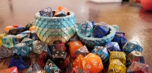 Dragon Egg Dice Box //FantasyByNumbers