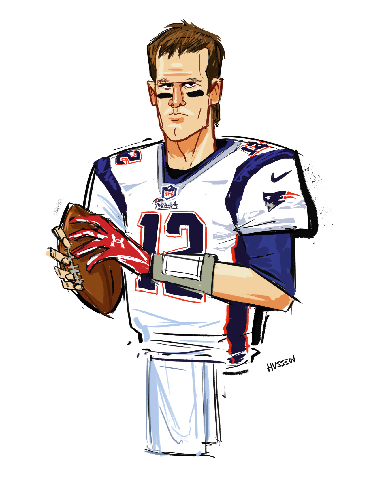 Tom Brady Cartoon - We gonna put this thing down! - Goimages Valley