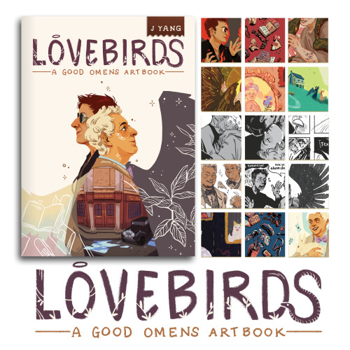 nim-lock: gingerhaole: nim-lock: Lovebirds, a Good Omens artbook Hello and welcome to a visual jou