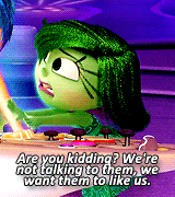 anastasiatremaine:  This is Disgust. She basically keeps Riley from being poisoned,