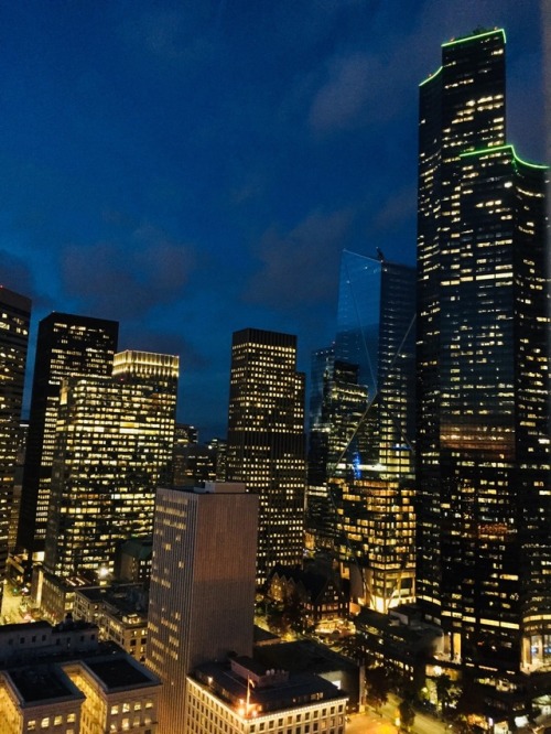 View of Seattle from the Smith Tower.