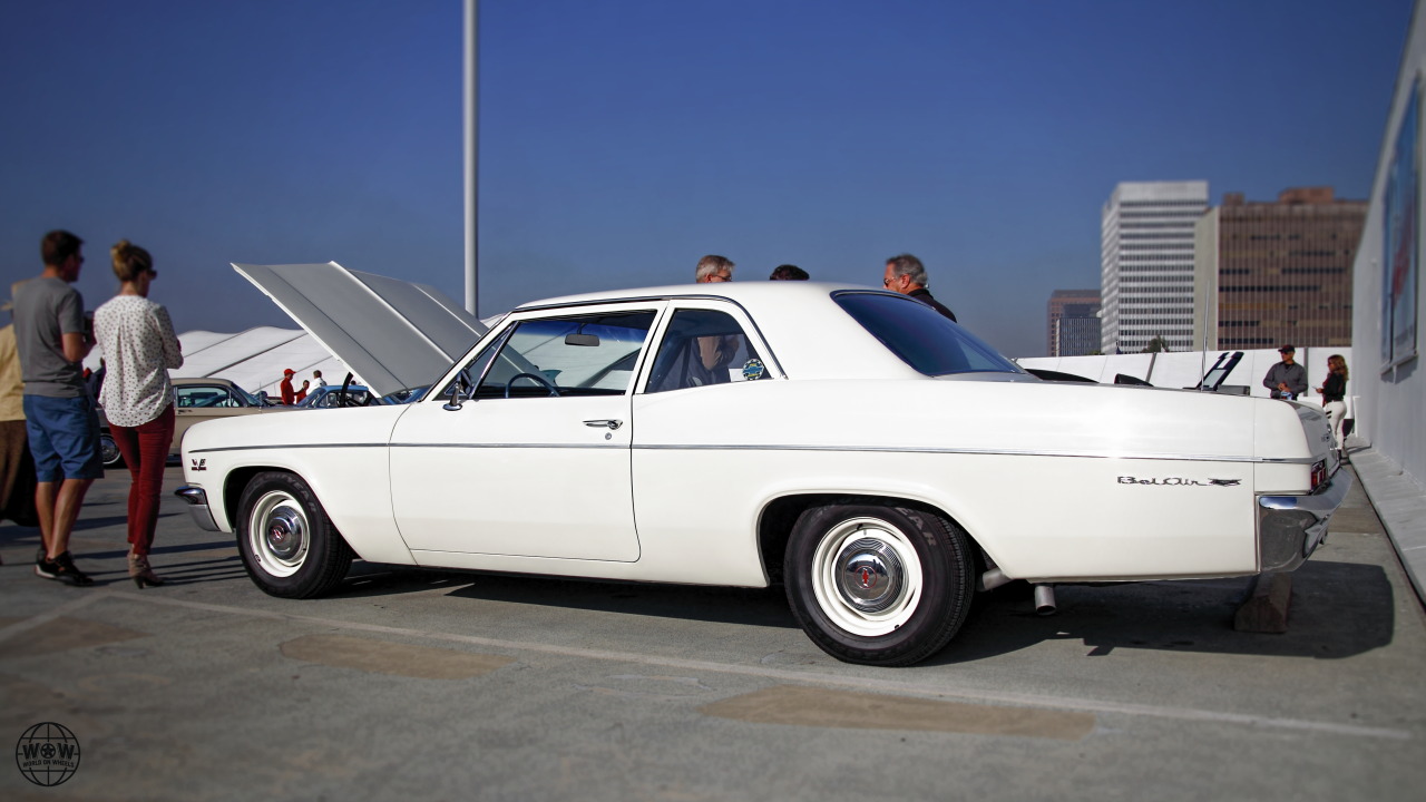 world-on-wheels:  1966 Chevy Bel Air Performance Pack Breakfast Club LA Petersen