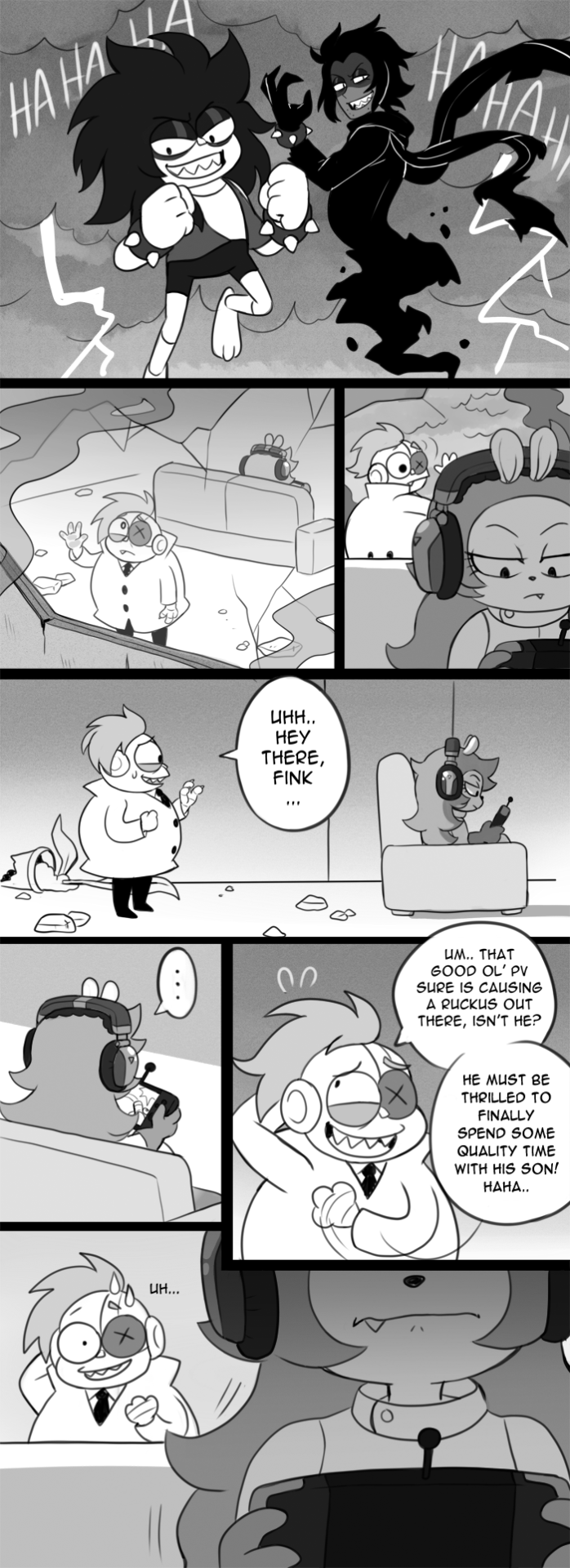 Im Not Sure Why I Drew This But I Guess I Couldnt Stop Thinking How Fink Is Dealing With All Of This