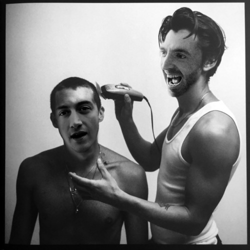 strangedaysindeed9:Breaking news, the first photo of Alex Turner’s shaved head. What the fuck is wro