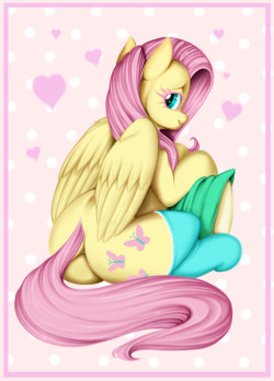 madame-fluttershy:  Flutterbutt - Hearts