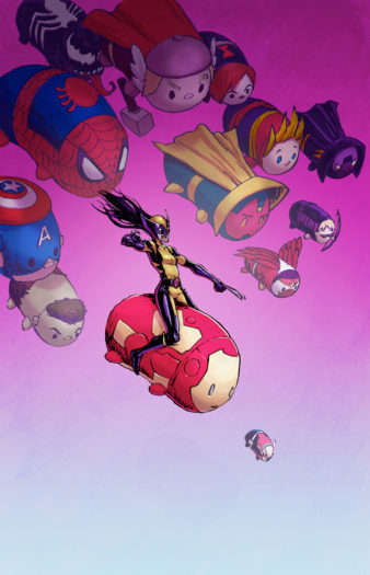 colonelrogers:     Upcoming Marvel Comics Variant Tsum Tsum Covers [x]  All-New Wolverine