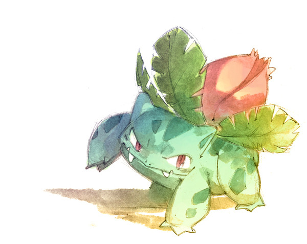 otlgaming:  POKEMON IN WATERCOLORS Nicholas Kole has begun a quest to create all
