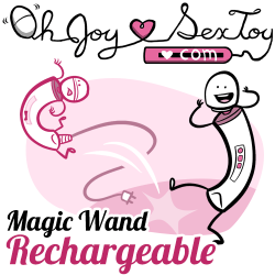 erikamoen:  Oh my gosh, my original love, the Magic Wand, has been reinvented! And it is FANTASTIC. But… what does that mean for my current favorite vibrator, The Doxy? Ruh-roh! How will our protagonist navigate her complicated feelings in this love