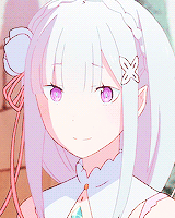 gokukoku:  emilia (re:zero ep.6) 