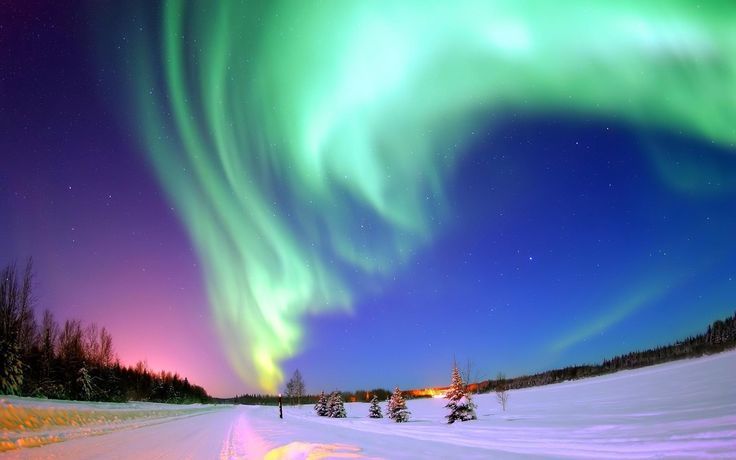 Aurora Borealis over Yakutia