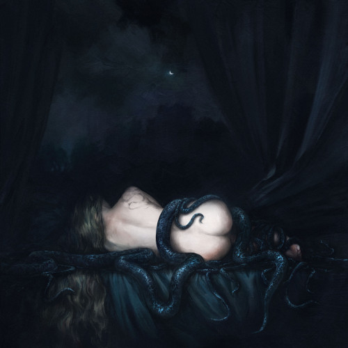 ex0skeletal-undead:At Night // At Night II by  Maéna Paillet  