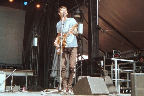 florelgreen:  Joyce Manor @ Ottawa Bluesfest July 6, 2014 35mm film please keep the credit 