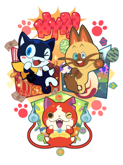 krystalsfartblog: What makes a good mascot, you ask?Simple!Draw a cute cat and give it amnesia!