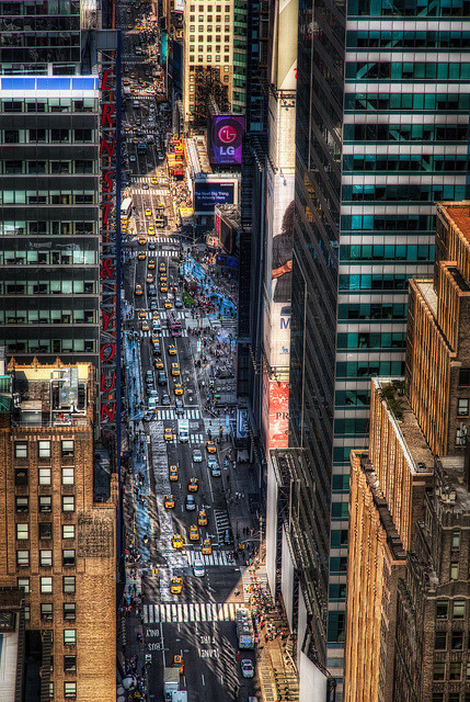 dontrblgme: Above Times Square by Justin in SD on Flickr.