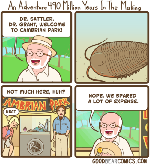 Interesting fact: We’re actually currently closer in the span of time to the Jurassic Period t
