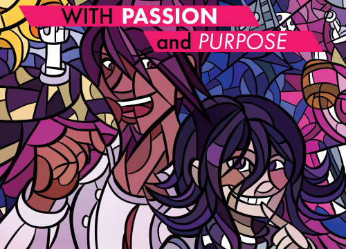 caeboa: Hey guys, here’s a preview for my page in With Passion and Purpose, the @oumota-zine ! Our p