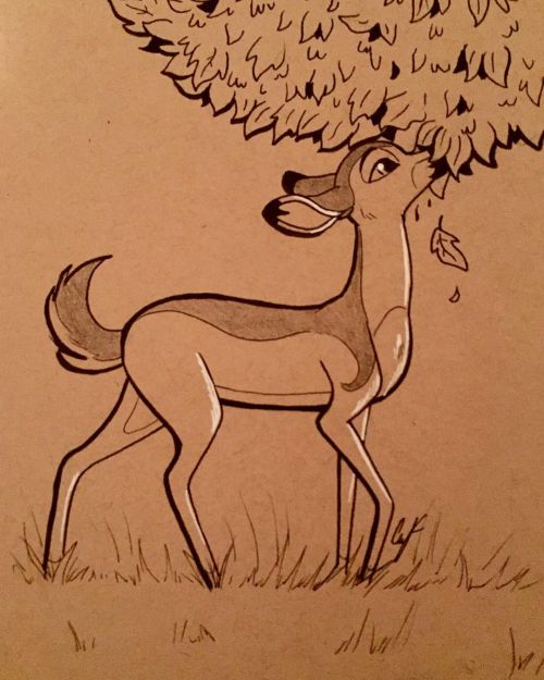 Day 22: Quiet I’ve really been enjoying drawing more of Harper’s deer form more. I feel like I don’t