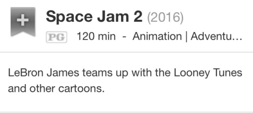 arinjaeger:thesassylorax:osedaex:jerkidiot:SPACE JAM 2 CONFIRMEDI thought this was a cruel joke but 