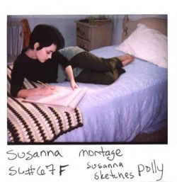  Polaroids of Winona Ryder from the set of
