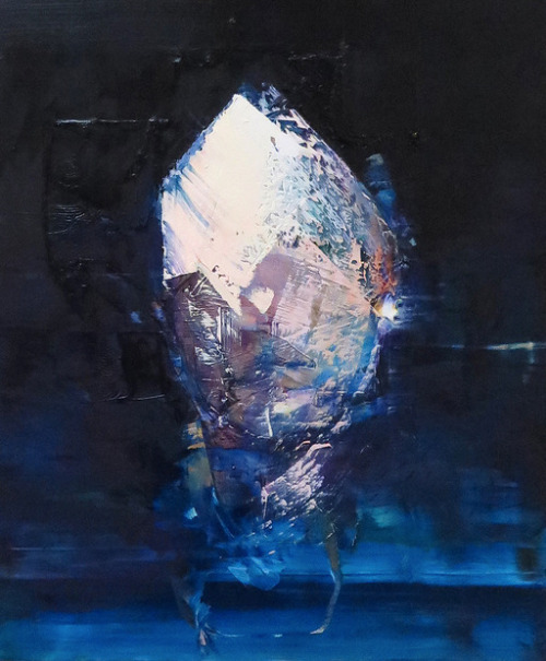 estus:jane lafarge hamillIf People Were MountainsOil on panel16&quot; x 12&quot;2015