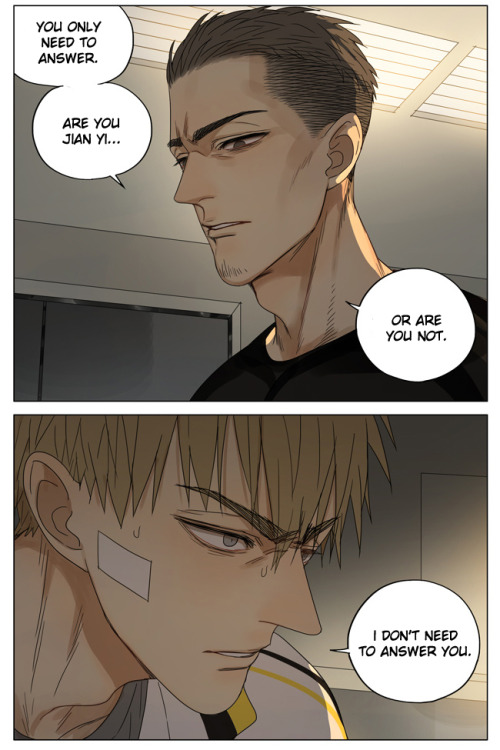 Old Xian update of [19 Days], translated by Yaoi-BLCD. IF YOU USE OUR TRANSLATIONS YOU MUST CREDIT BACK TO THE ORIGINAL AUTHOR!!!!!! (OLD XIAN). DO NOT USE FOR ANY PRINT/ PUBLICATIONS/ FOR PROFIT REASONS WITHOUT PERMISSION FROM THE AUTHOR!!!!!!!!!!!Previo