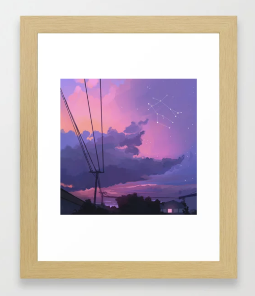 i updated my store!! there’s my new star sign pieces & the pansexual flag sky as well! it really