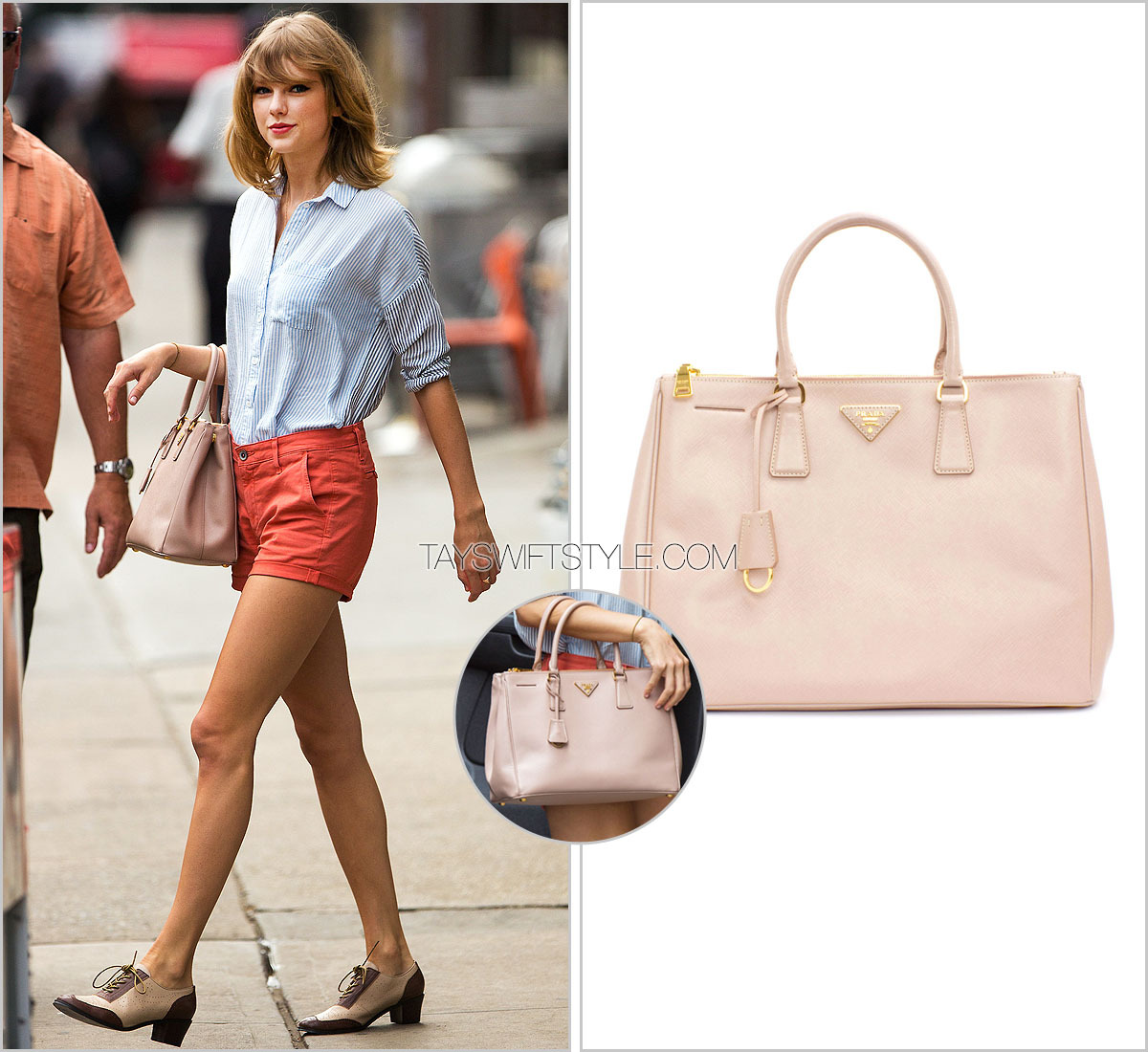 Prada - Taylor Swift spotted in New York carrying the Prada