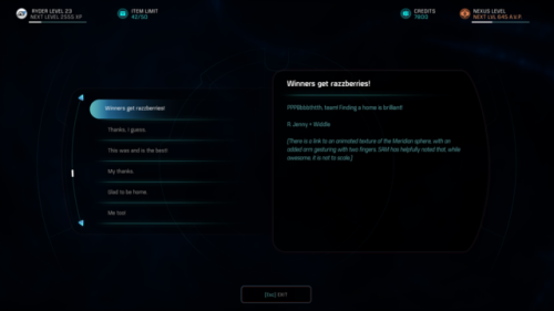 ritewine:Anders, No!I finished Mass Effect: Andromeda (just the main plot and Vetra’s side quest.) a