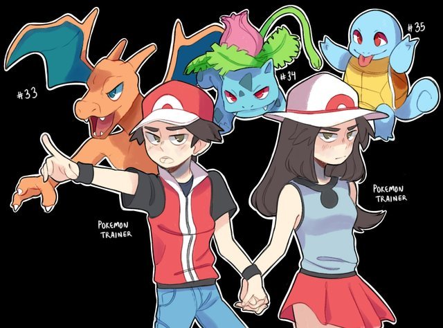 Pokemon Trainer Red 35