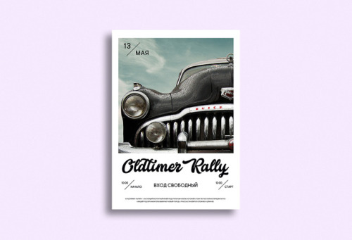  Oldtimer Rally / Concept / design + photo by FXSD