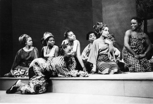 A scene from Wole Soyinka’s The lion and the jewel
1966.
Source: royalcourttheatre
More Vintage Nigerian photos