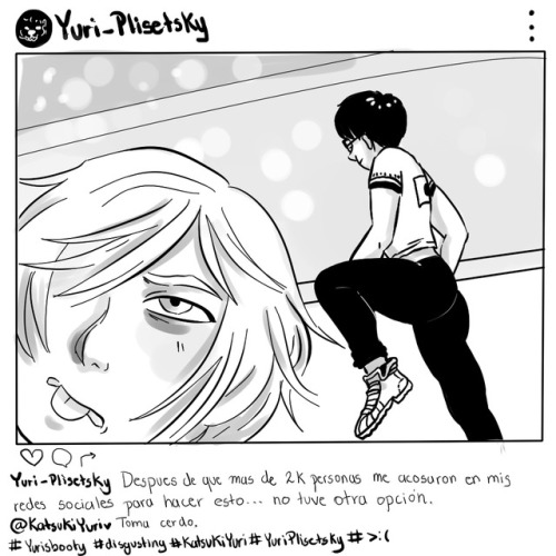 daftyphun:  Shoutout to 2016 me for making this and never posting it because i thought it was shitty.Basically, Phichit started a “take a picture with Yuuri’s booty in the background” trend and everyone was a big fan of it.