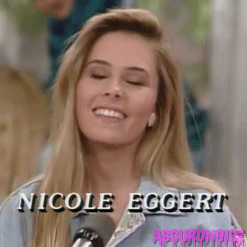 absurdnoise: Nicole Eggert is such an amazing actress she doesn’t even have to open her eyes. (via T