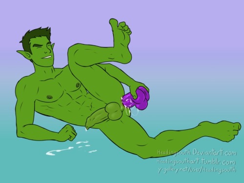 Sex gaygamesandtoons:  Beast Boy (All images pictures