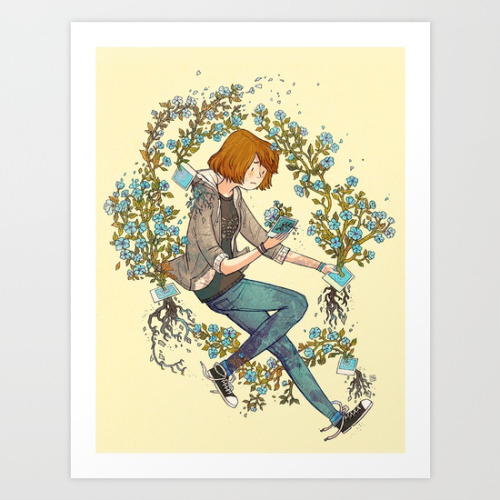 I updated my society6 shop (there’s a sale on prints until midnight tonight, 7/10!) Most stuff is on