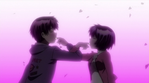 Mysterious Girlfriend X- Urabe Throws up Drool on Make a GIF